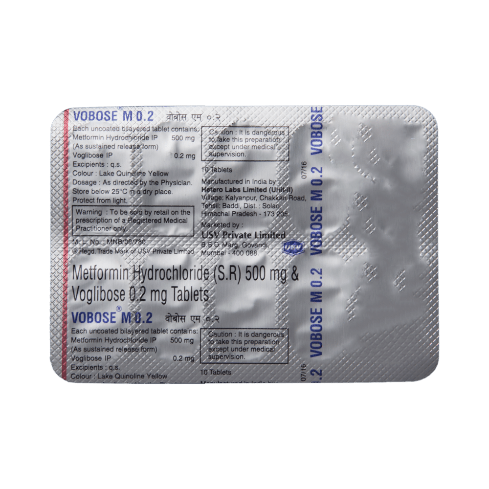 Vobose M 0.2 Tablet SR - Image 5