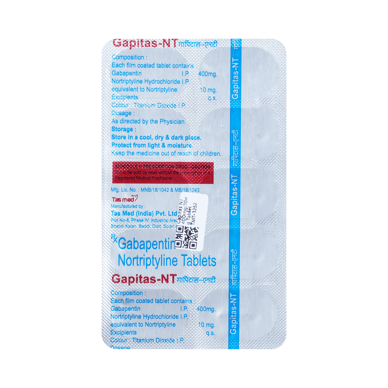 Gapitas NT 400mg/10mg Tablet - Image 5