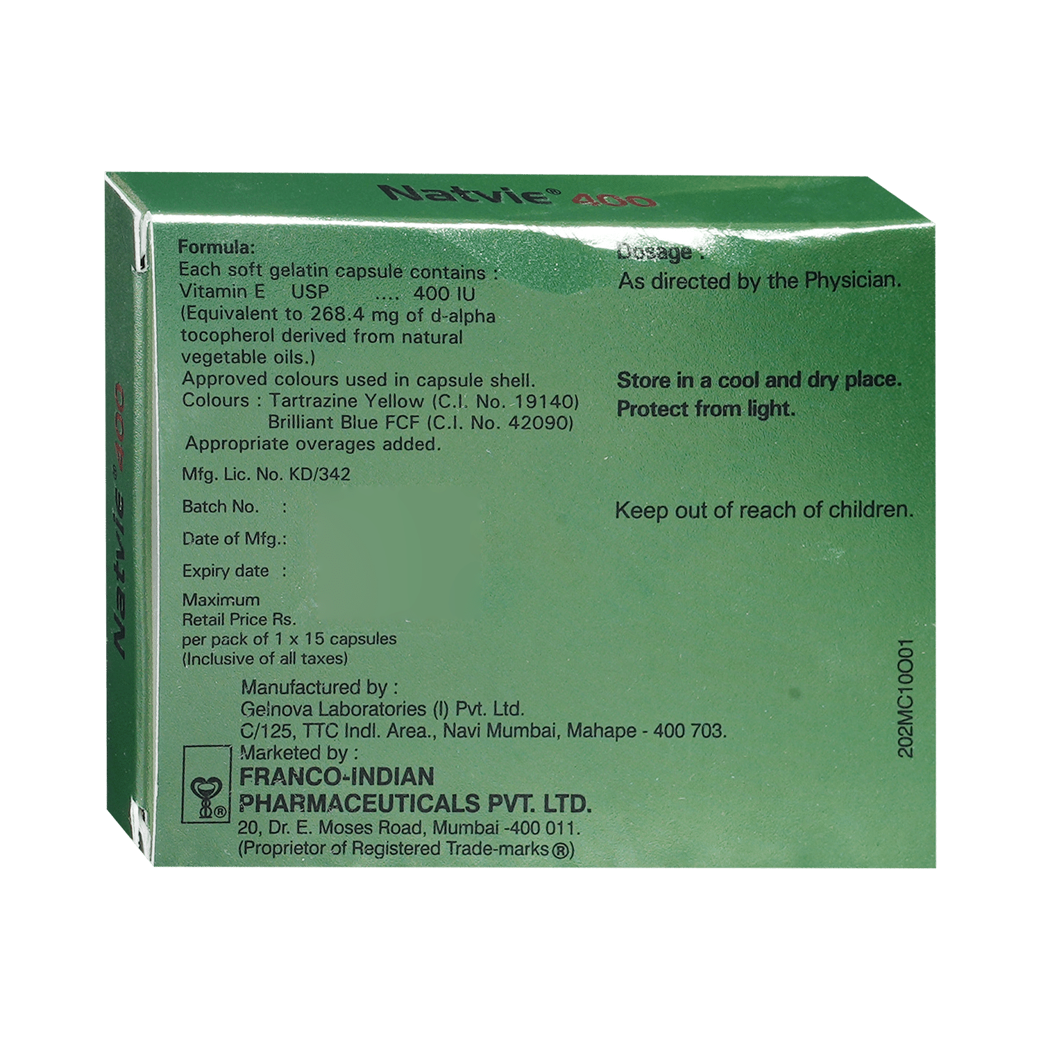 Natvie 400 Capsule - Image 3