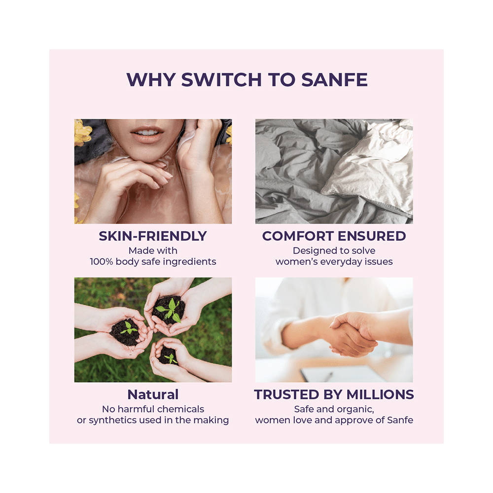 Sanfe Intimate Wash (100ml Each) Cucumber & White Lily - Image 9
