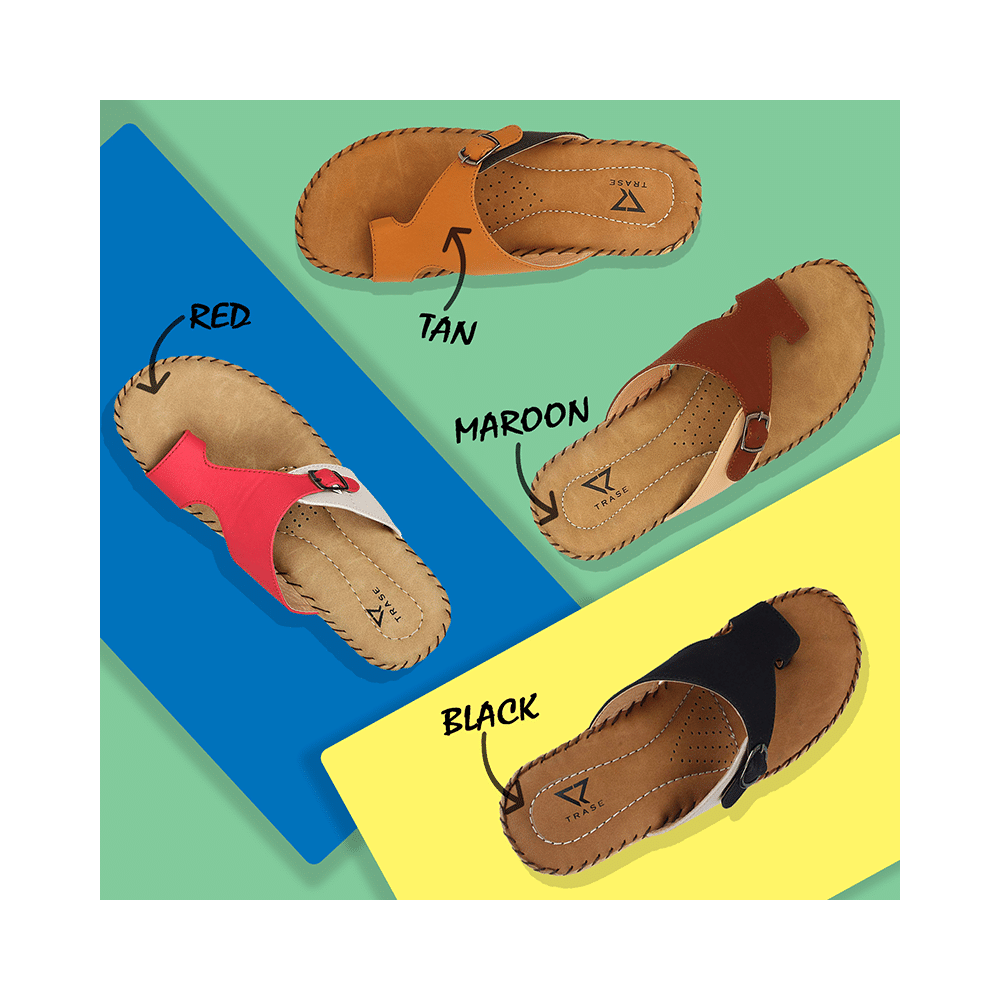 Trase Doctor Ortho Slippers for Women & Girls Light weight, Soft Footbed with Flip Flops 7 UK Black and Tan - Image 8