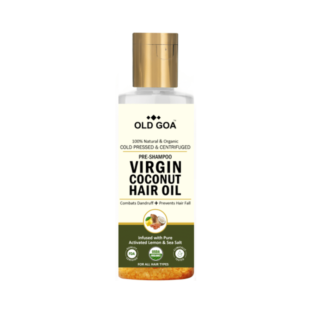Old Goa Pre Shampoo Virgin Coconut Hair Oil - Image 1