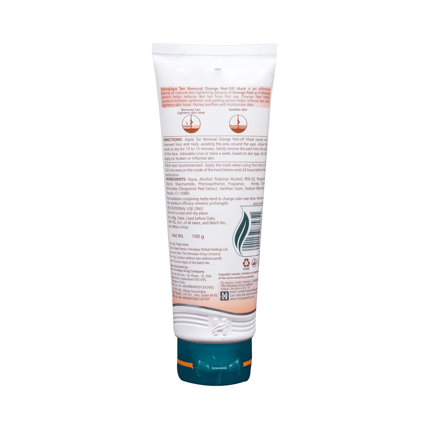 Himalaya Tan Removal Orange Peel Off Mask - Image 3