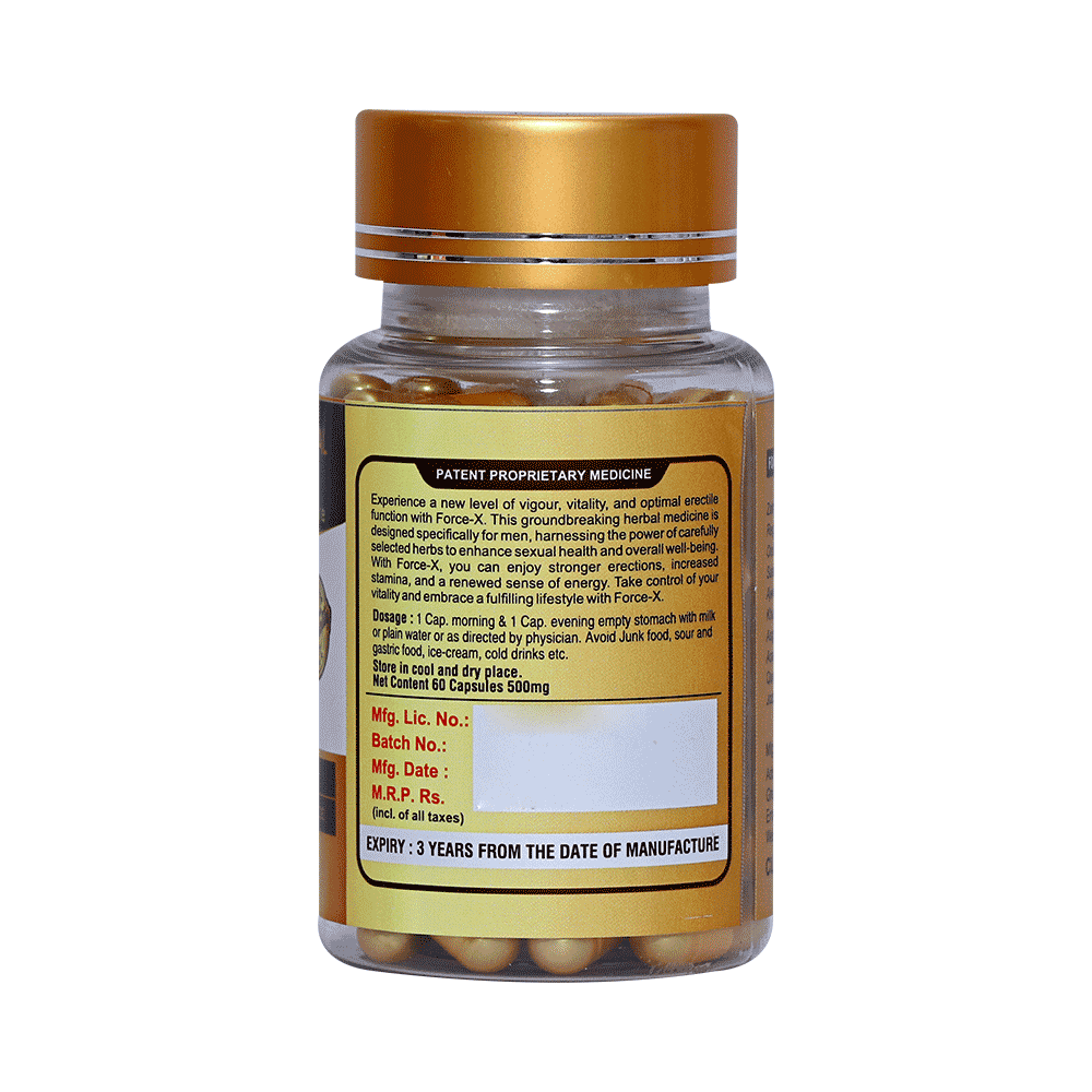 Eastern Herbal Company Force X Capsule - Image 3