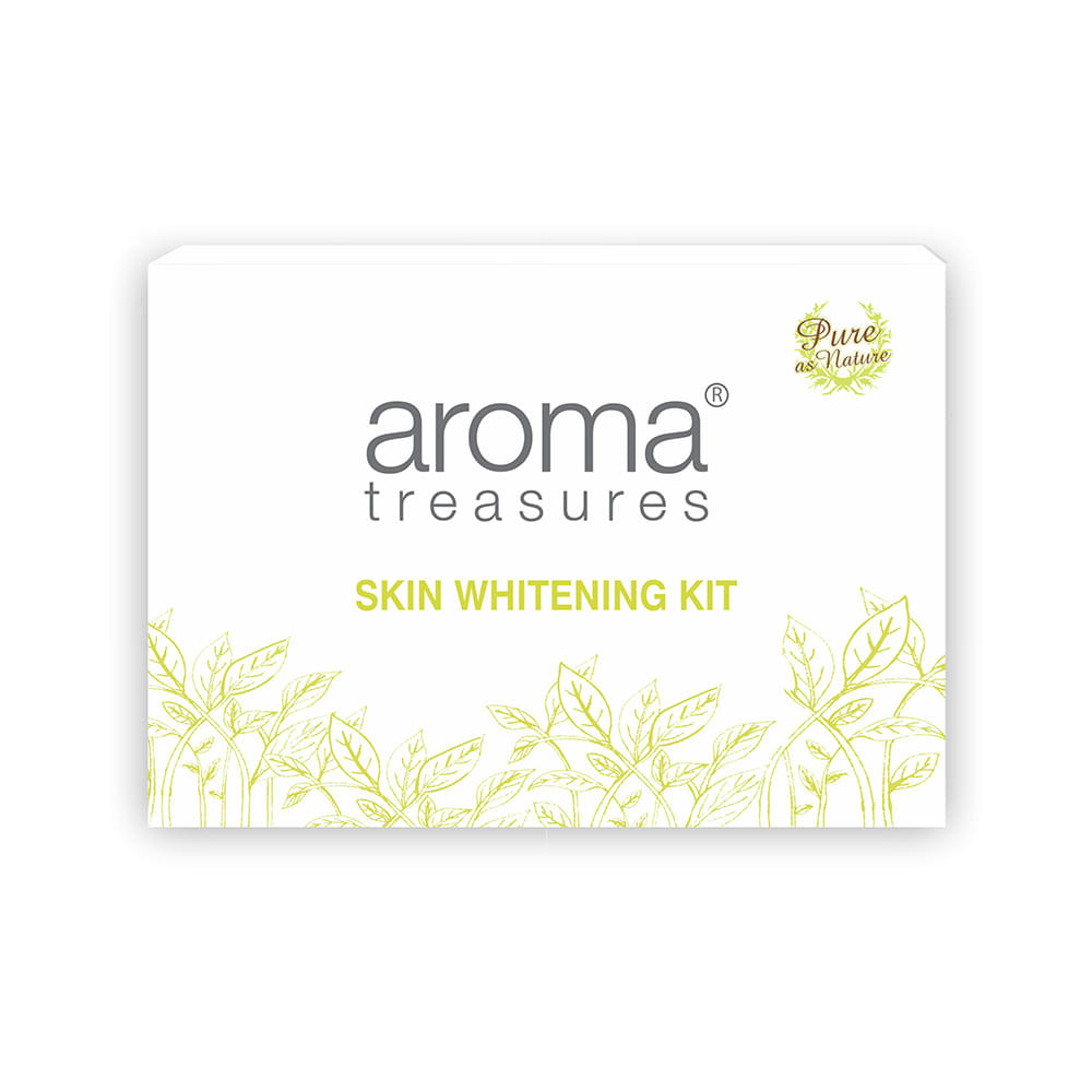 Aroma Treasures Skin Whitening Facial Kit One Time Use - Image 1