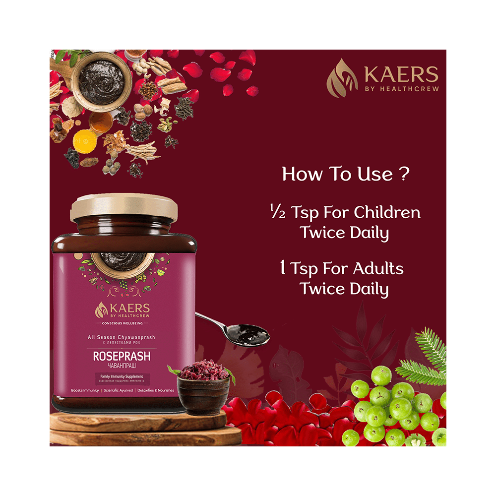 Kaers By Healthcrew Roseprash Chyawanprash (500gm Each) - Image 6