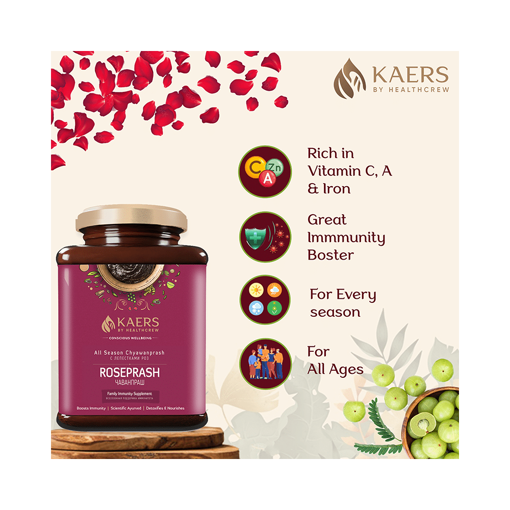 Kaers By Healthcrew Roseprash Chyawanprash (500gm Each) - Image 8