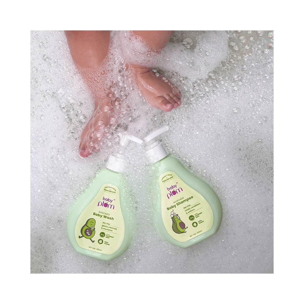 Baby Plum Avocado Baby Shampoo - Image 3