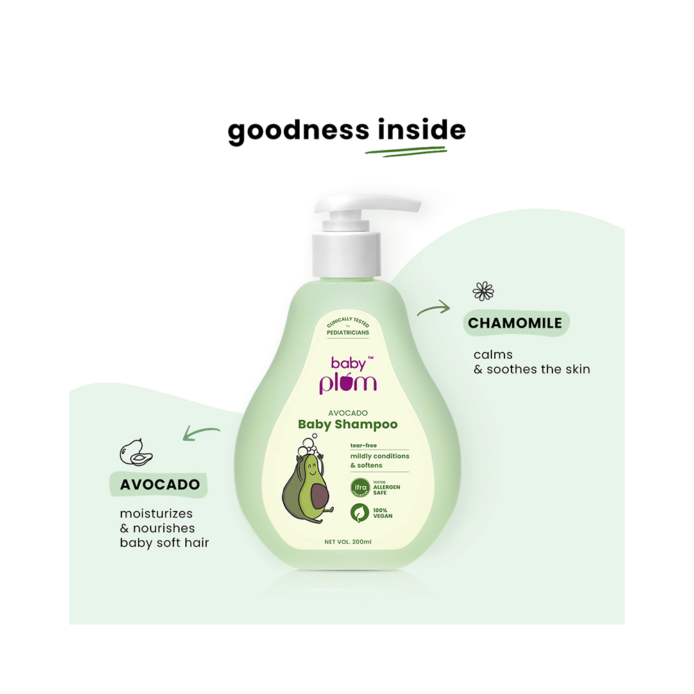 Baby Plum Avocado Baby Shampoo - Image 6