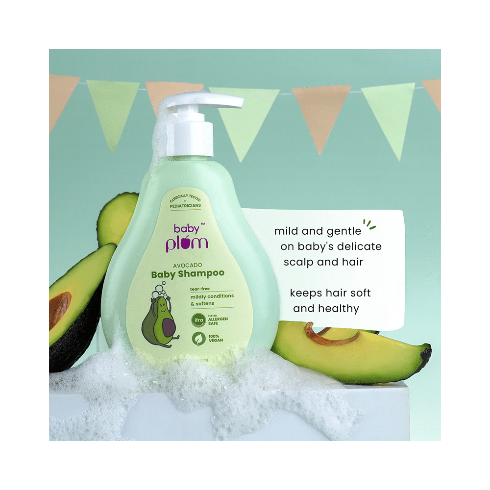 Baby Plum Avocado Baby Shampoo - Image 7