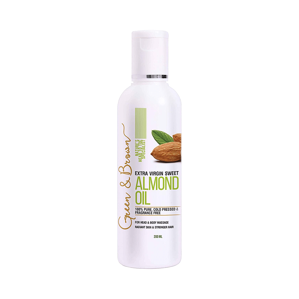 Green & Brown Extra Virgin Sweet Almond Oil