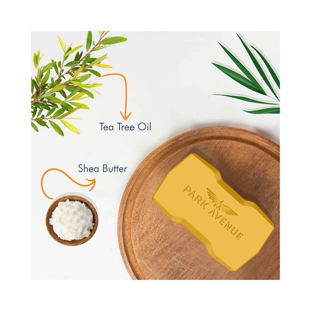 Park Avenue Premium Men's Soap (125gm Each) Good Morning - Image 5