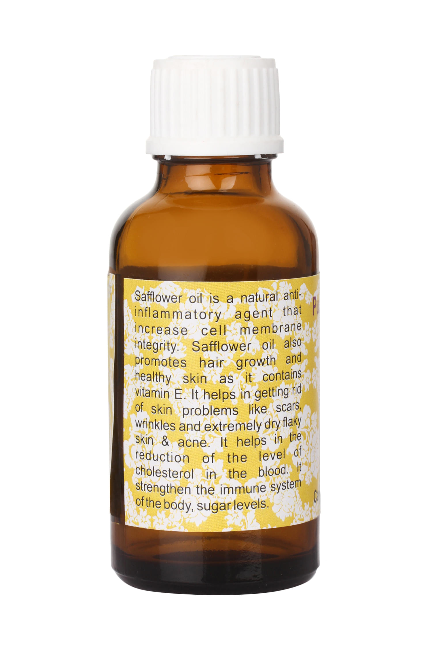 Deve Herbes Pure Safflower/Carthamus Tinctorius Coldpressed Oil - Image 3