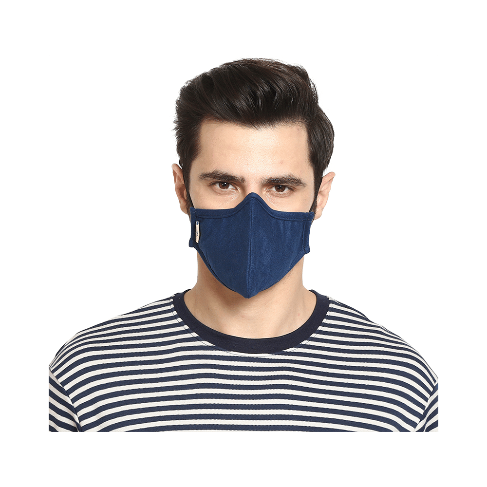 Advind Healthcare Military Grade N99 Mask without Valve Large Blue - Image 5
