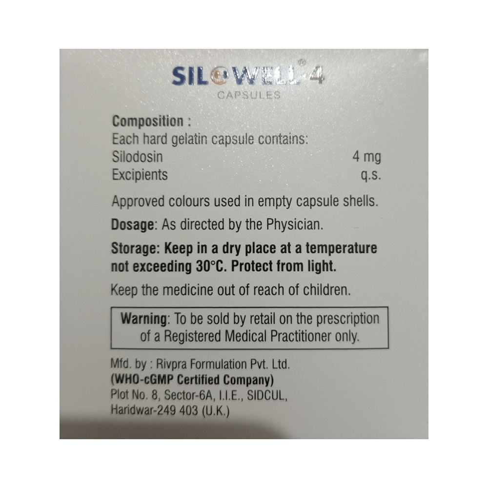 Silowell 4 Capsule - Image 2
