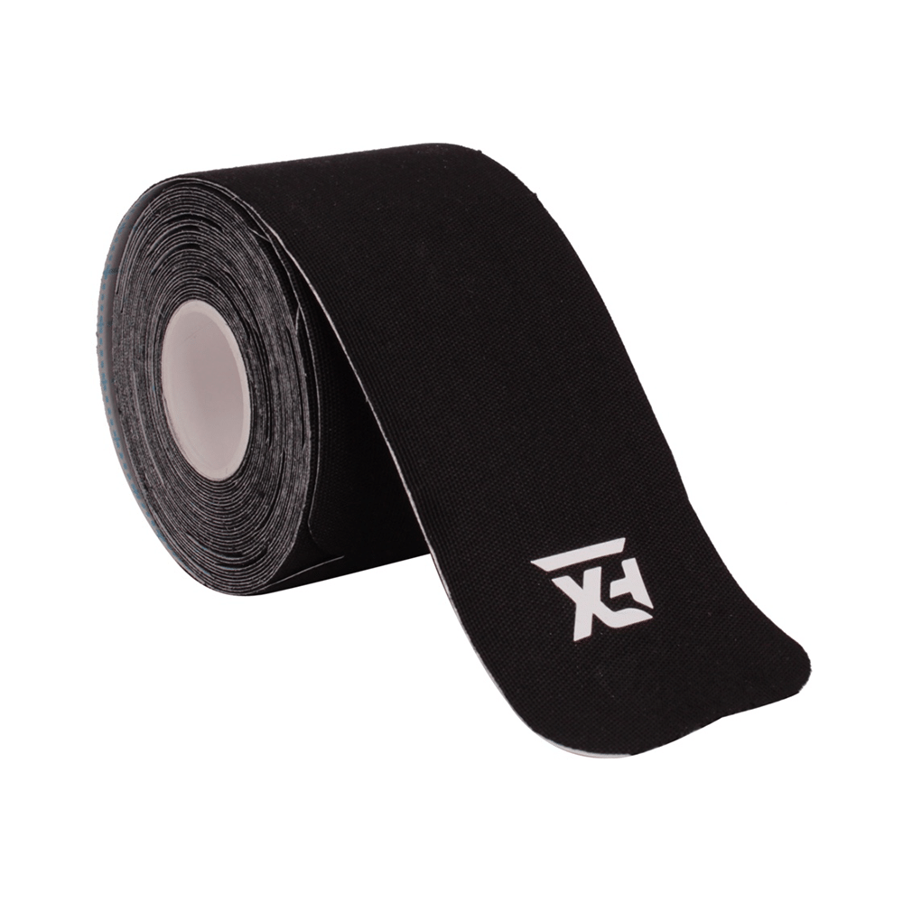 FX Pro Elastic Sports Tape (20 Precut) 10 inch Black - Image 4
