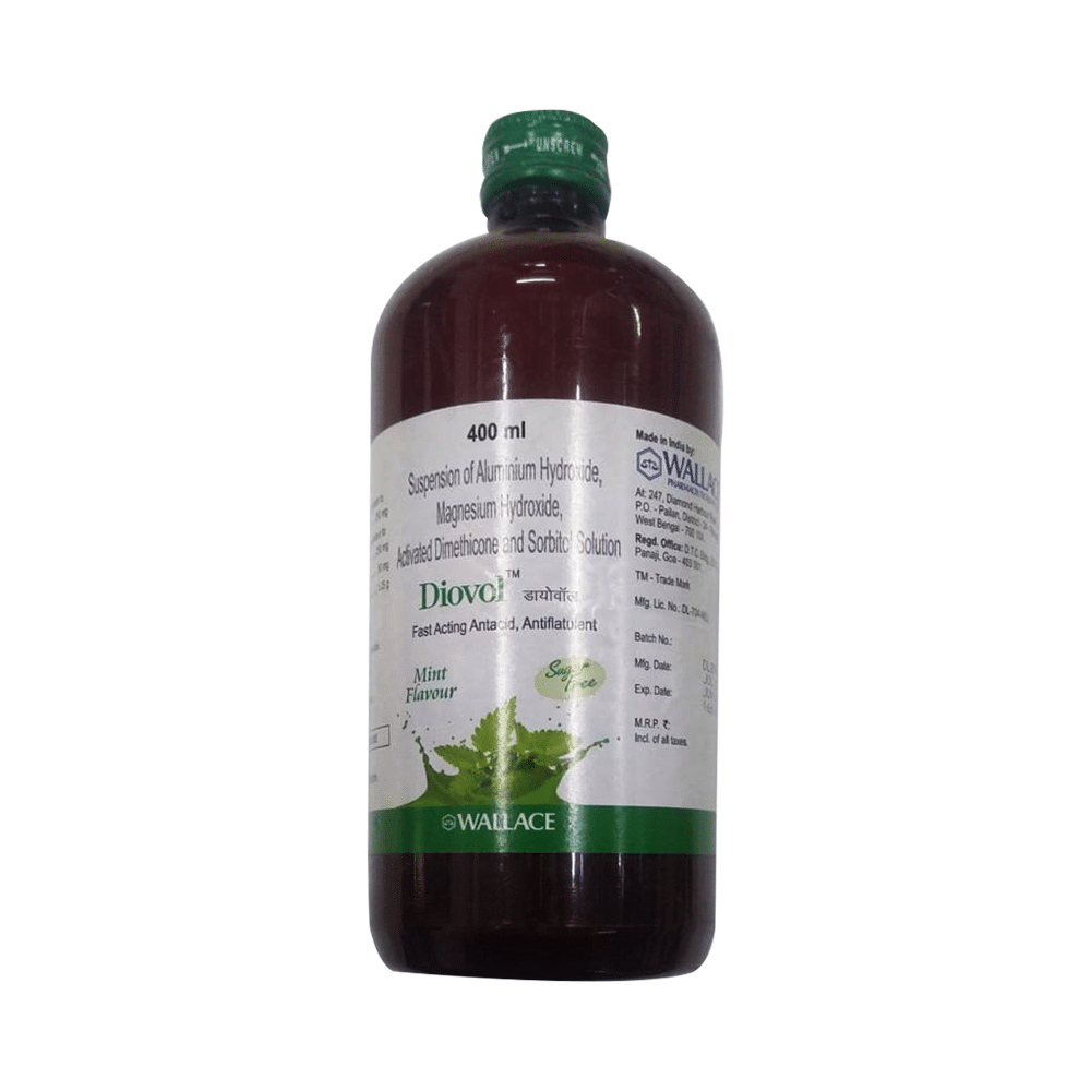 Diovol Oral Solution Mint Sugar Free