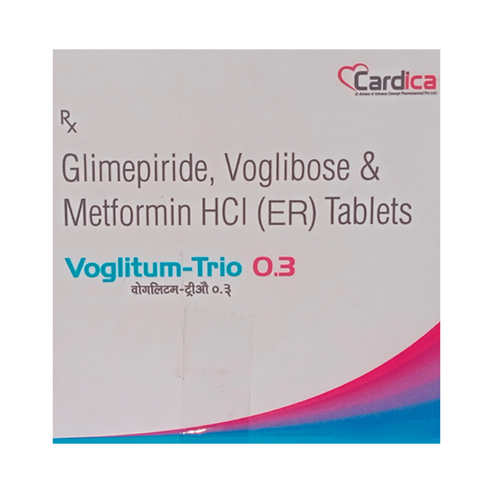 Voglitum-Trio 0.3 Tablet ER