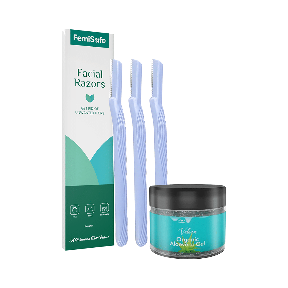 Femisafe Combo Pack of Adonia (3)+Valoisa Alovera Gel(50gm) - Image 1