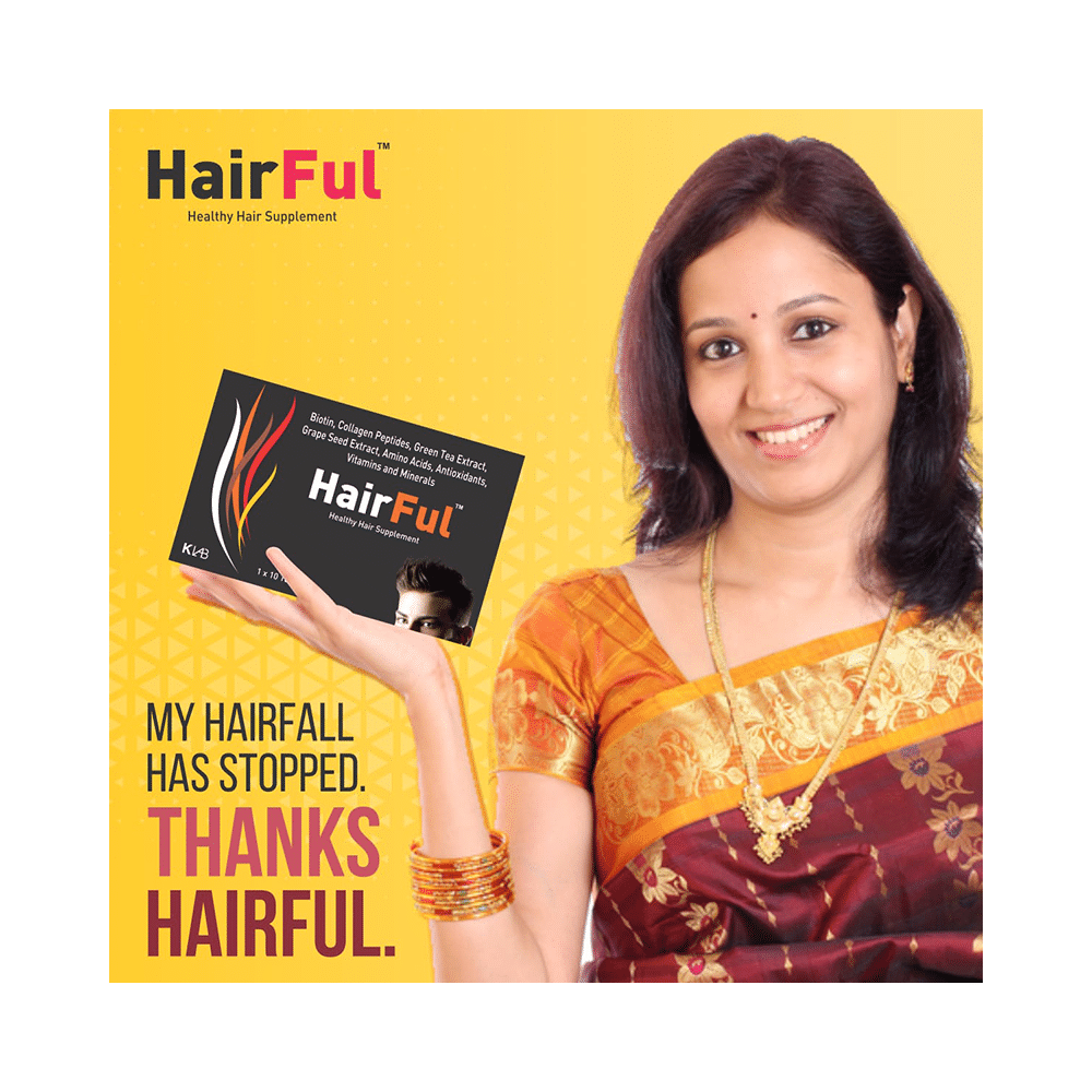 HairFul Tablet for Women & Men Hair Care (10 Each) - Image 9