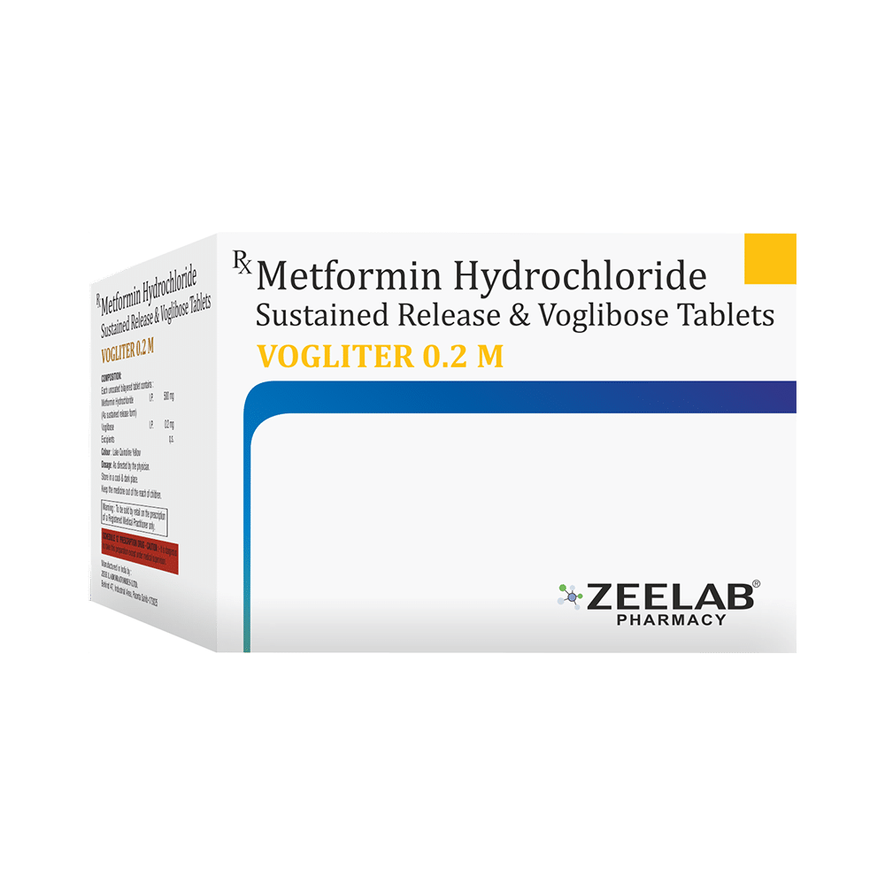 Vogliter M 500mg/0.2mg Tablet SR - Image 1