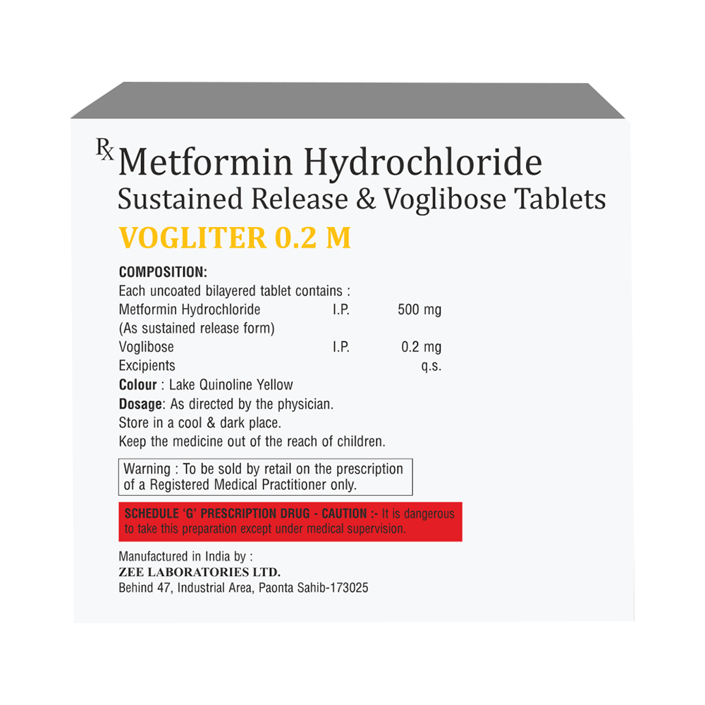 Vogliter M 500mg/0.2mg Tablet SR - Image 2