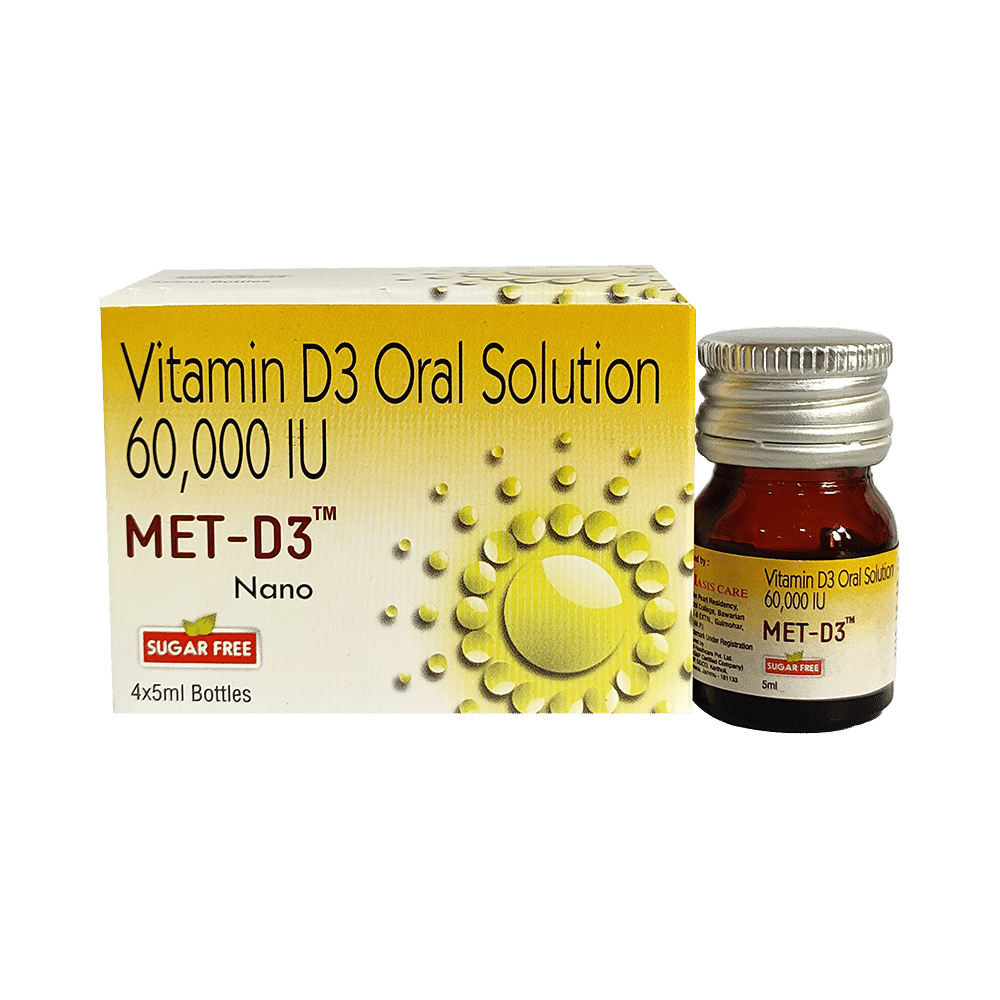 Met-D3 Nano Oral Solution Sugar Free