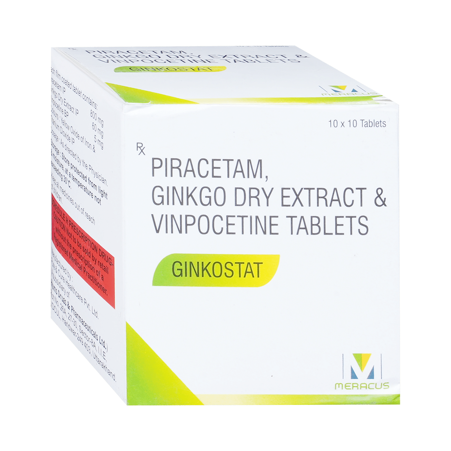 Ginkostat 60mg/800mg/5mg Tablet - Image 2