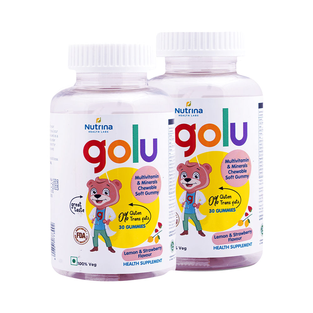 Nutrina Health Labs Golu Multivitamins and Minerals Gummy (30 Each) - Image 1