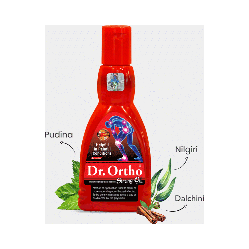 Dr Ortho an Ayurvedic Medicine Strong Oil - Image 6