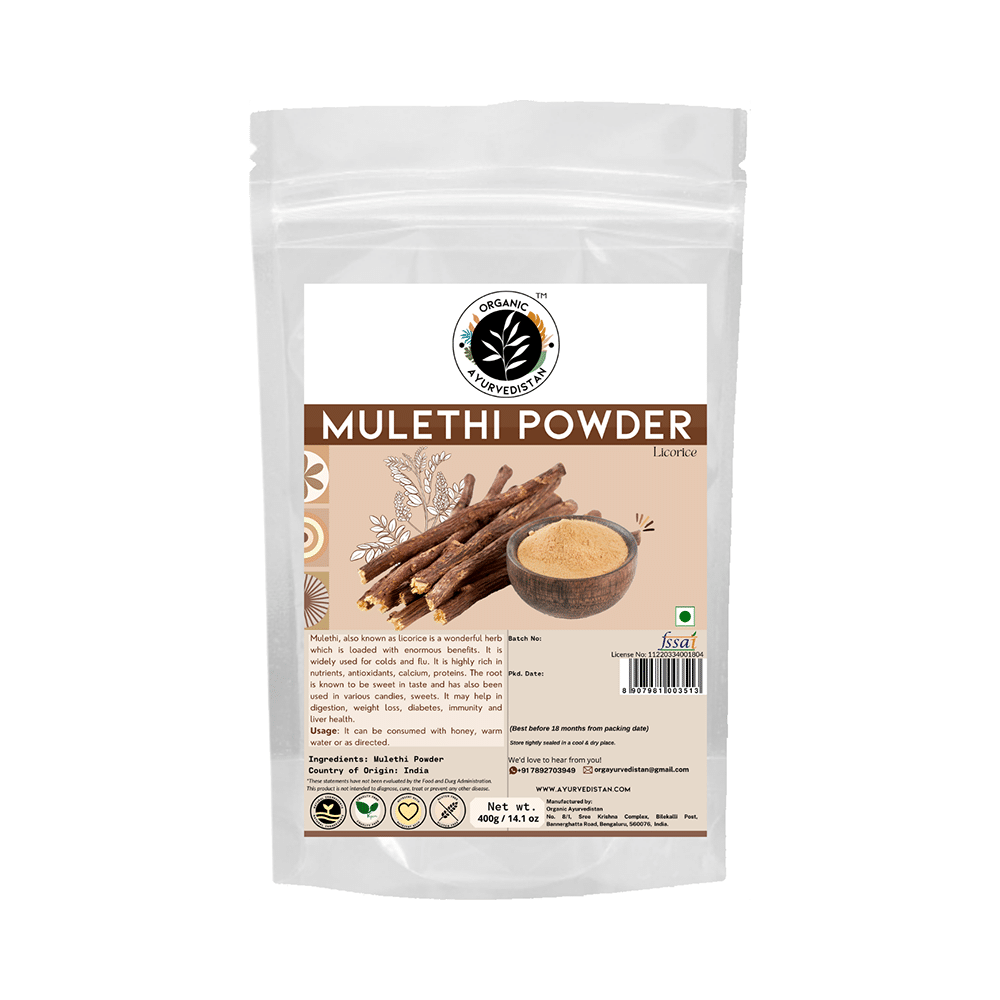 Organic Ayurvedistan Liquorice Powder - Image 1