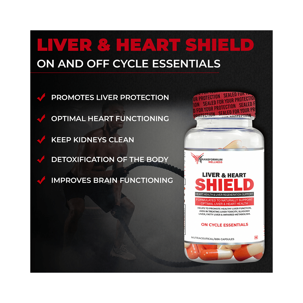 Transformium Wellness Liver & Heart Shield Capsule - Image 6
