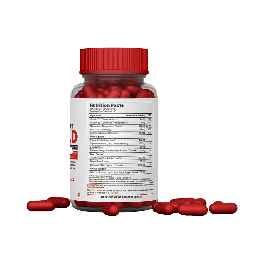 Transformium Wellness Liver & Heart Shield Capsule - Image 2