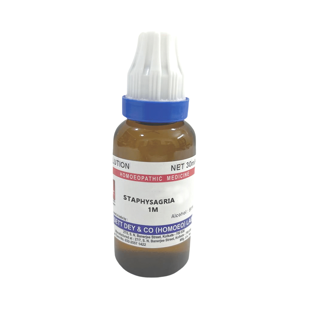 Sett Dey Staphysagria Dilution 1M