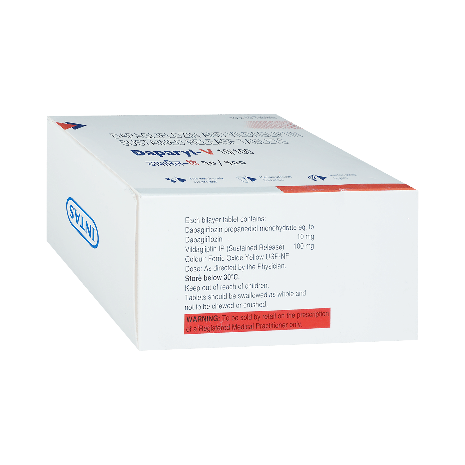 Daparyl V 10mg/100mg Tablet - Image 3