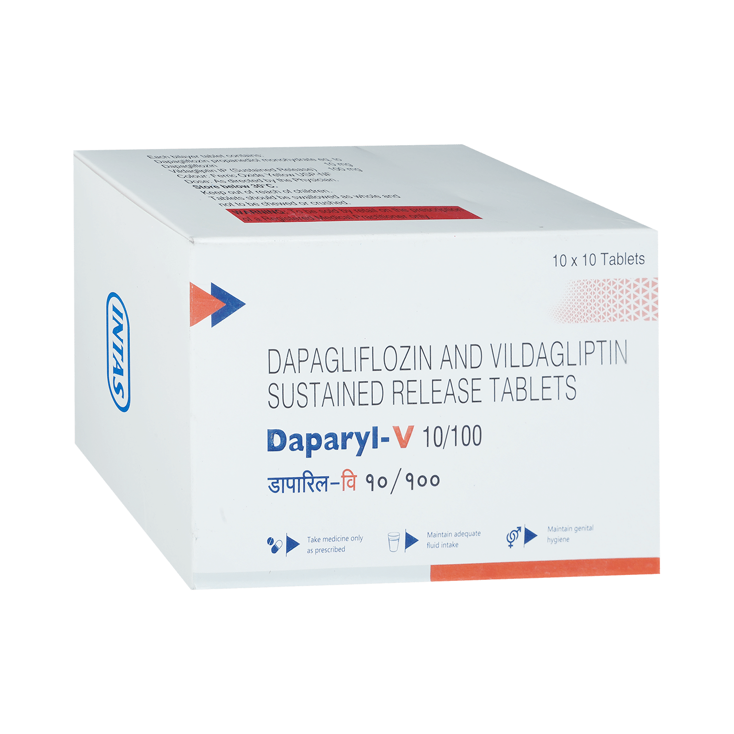 Daparyl V 10mg/100mg Tablet - Image 2