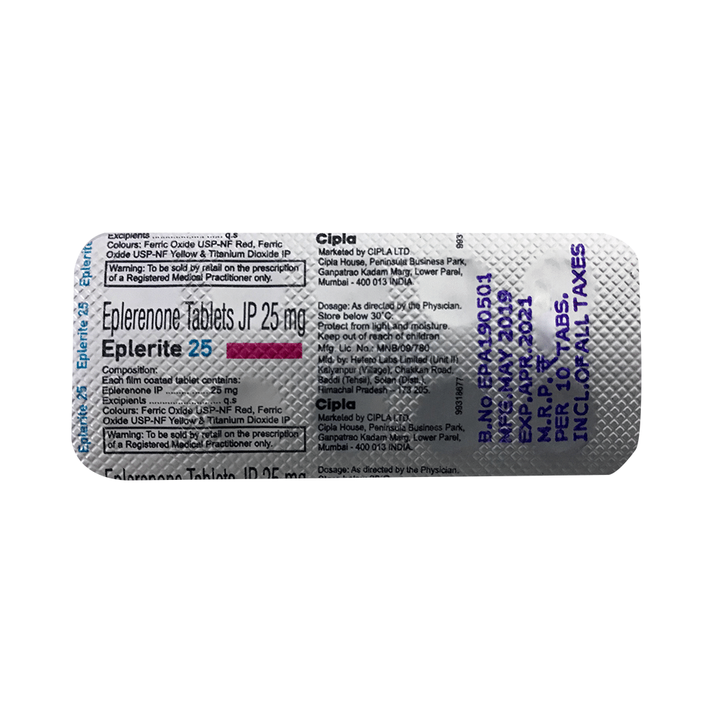Eplerite 25 Tablet - Image 1