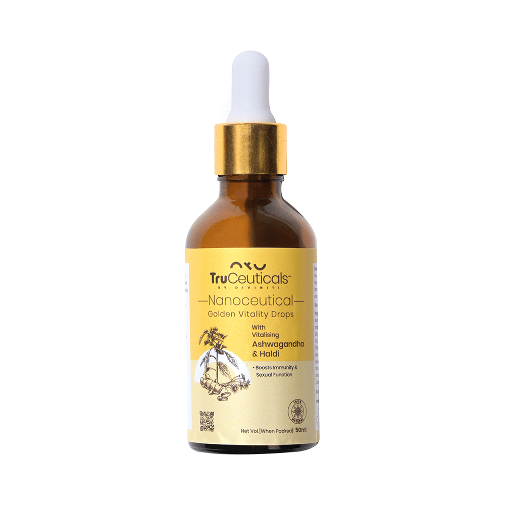 Truceuticals Nanoceutical Golden Vitality  Drop - Image 1