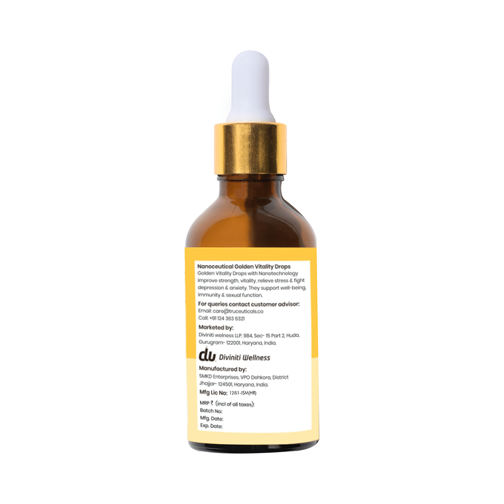 Truceuticals Nanoceutical Golden Vitality  Drop - Image 2