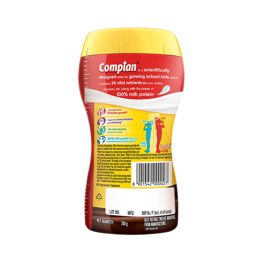 Complan Nutrition Drink Powder for Children | Nutrition Drink for Kids with Protein & 34 Vital Nutrients | Royale Chocolate - Image 2