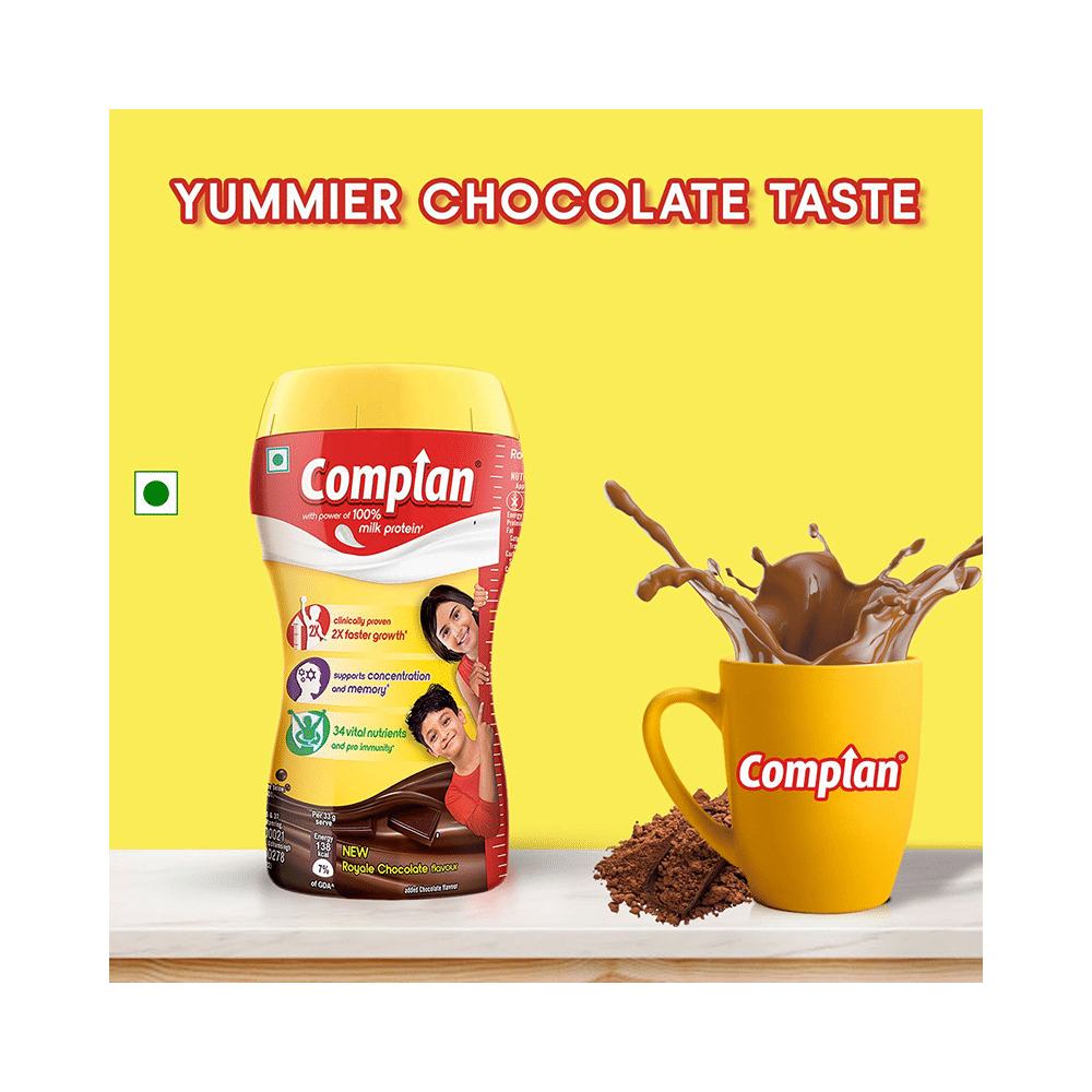 Complan Nutrition Drink Powder for Children | Nutrition Drink for Kids with Protein & 34 Vital Nutrients | Royale Chocolate - Image 6