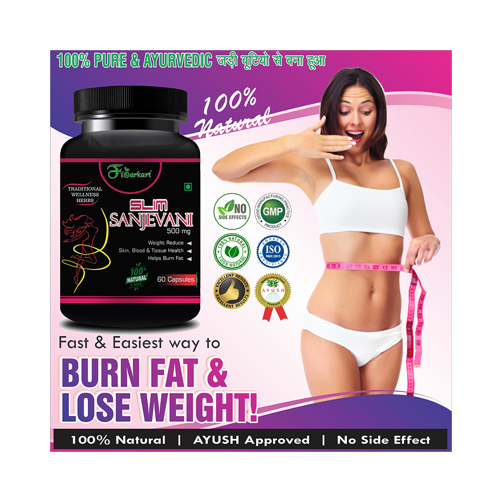 Floarkart Slim Sanjevani 500mg Capsule - Image 5