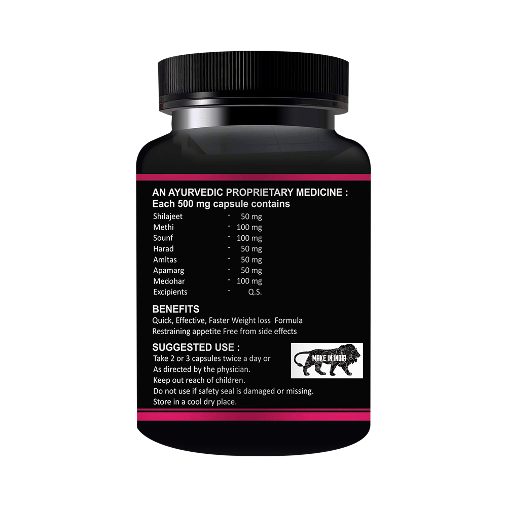 Floarkart Slim Sanjevani 500mg Capsule - Image 3