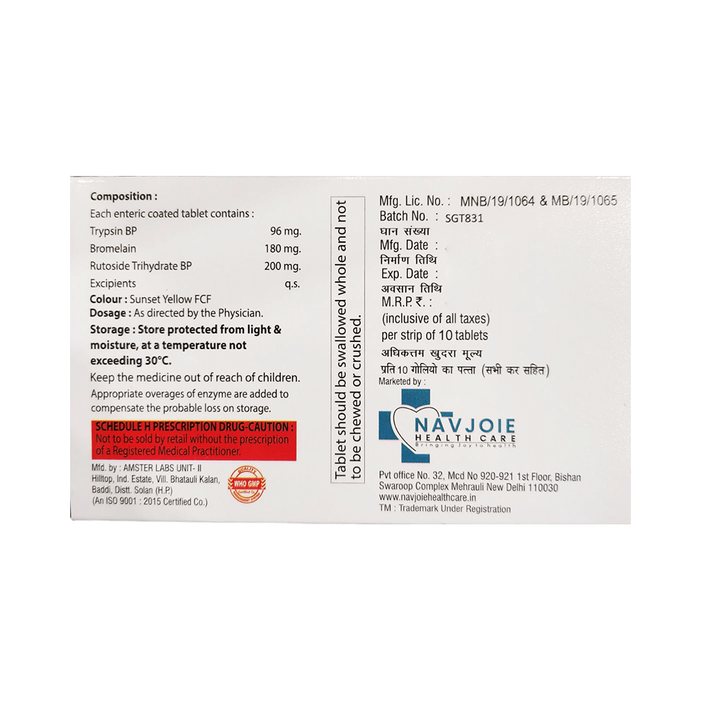 Trinozyme Tablet - Image 2