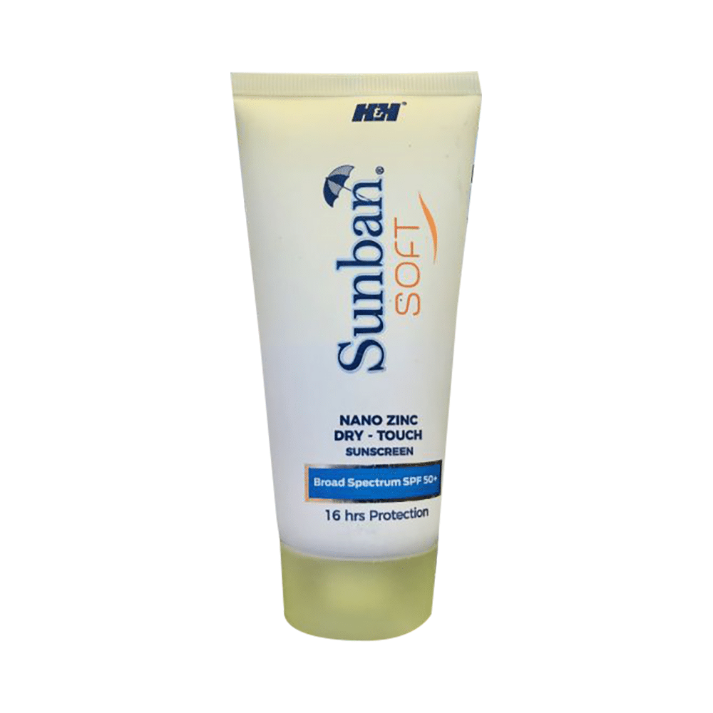 Sunban Soft Nano Zinc Dry-Touch Sunscreen | SPF 50+ - Image 4
