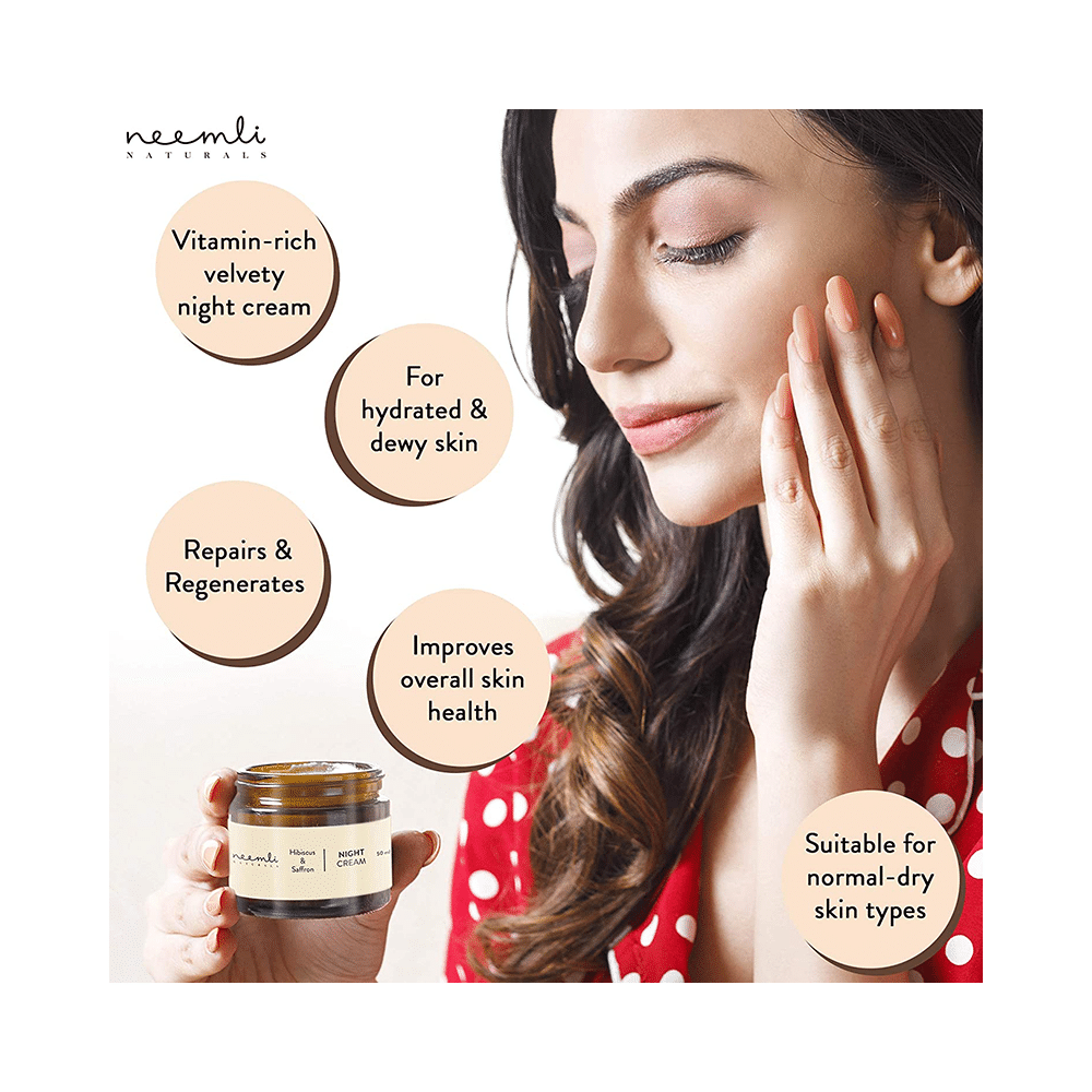 Neemli Naturals Hibiscus & Saffron Night Cream - Image 3