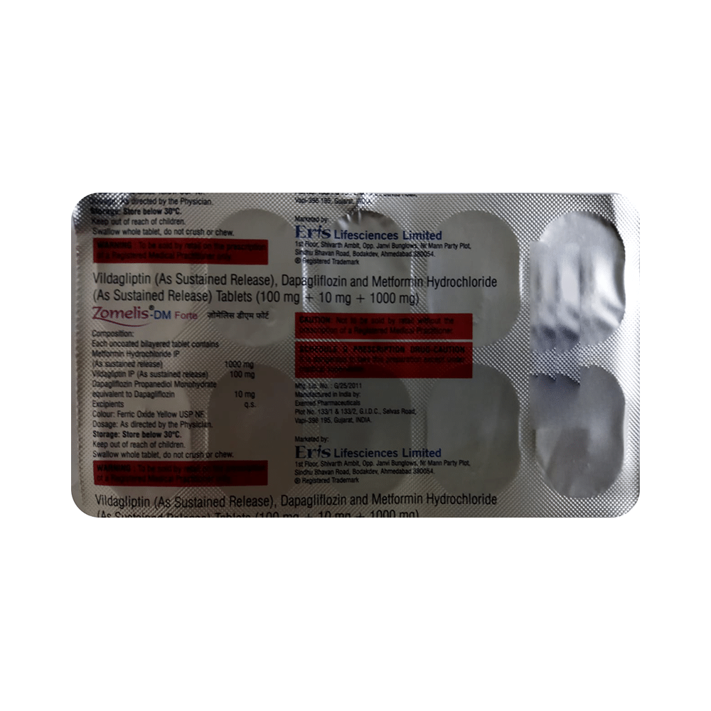 Zomelis-DM Forte Tablet SR - Image 3