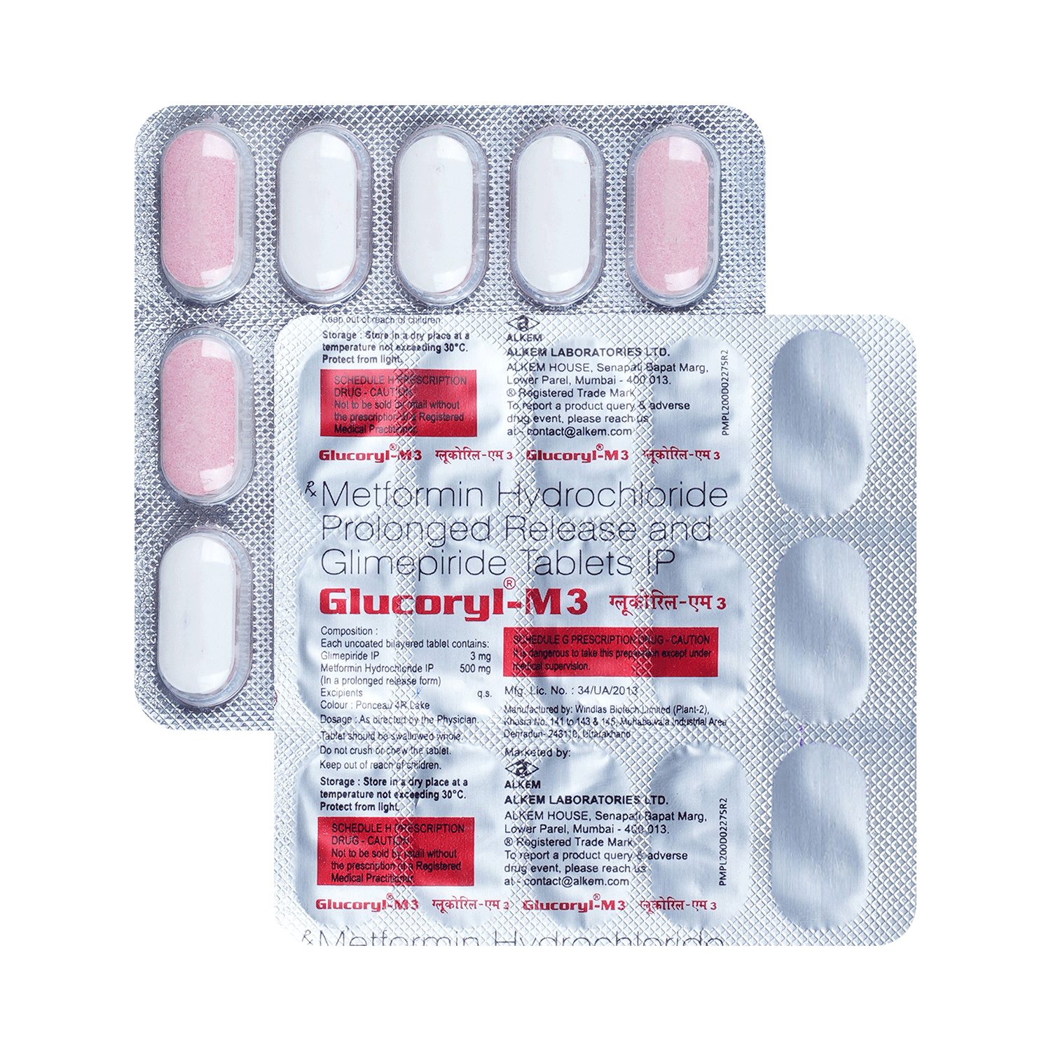 Glucoryl-M3 Tablet PR - Image 1