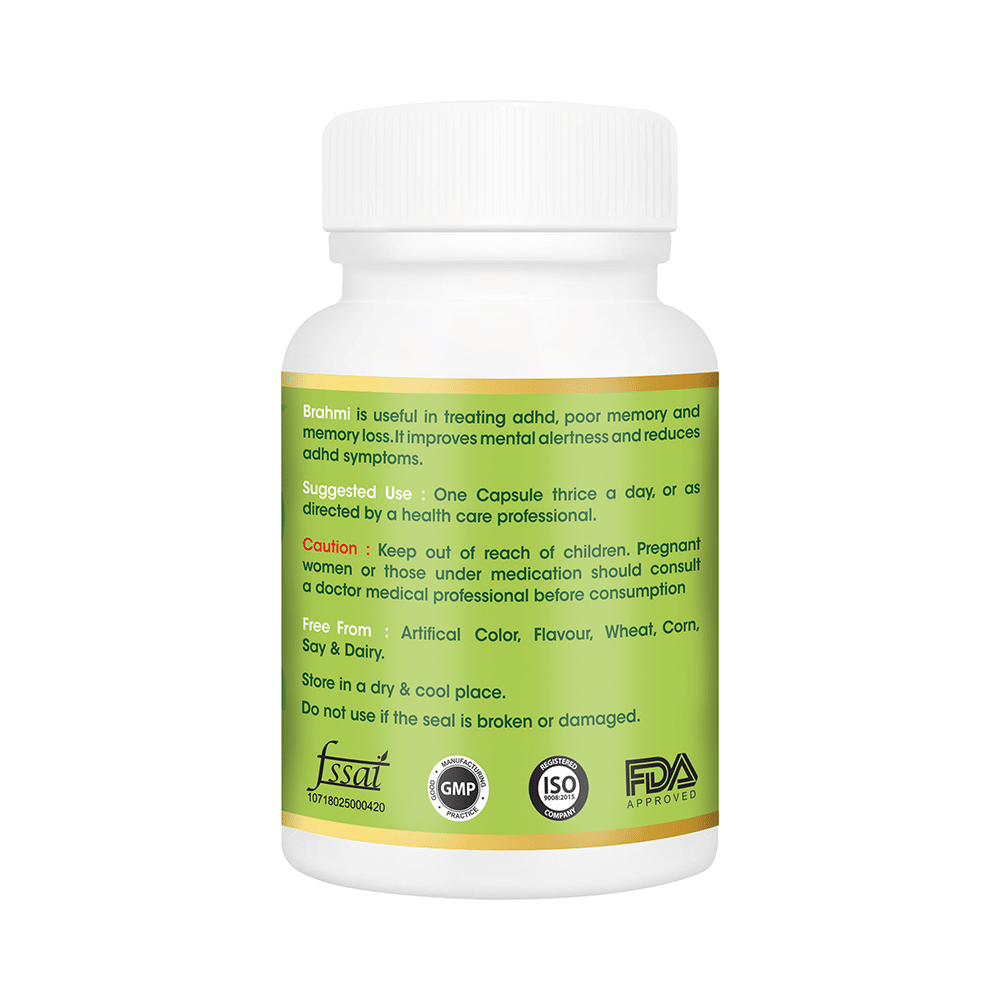 Vitagreen Brahmi 500mg Capsule - Image 3