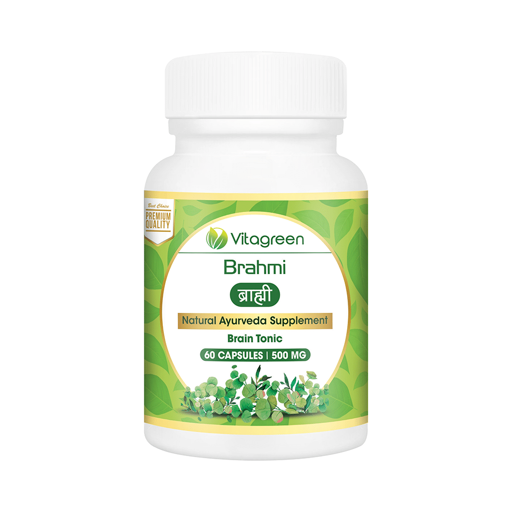 Vitagreen Brahmi 500mg Capsule